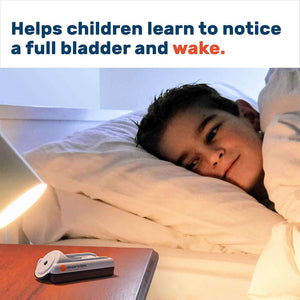 Bedwetting alarms help children learn to notice a full bladder and wake before wetting.